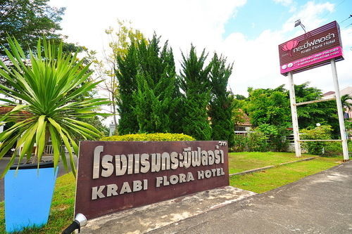 Krabi Flora Hotel Exterior foto